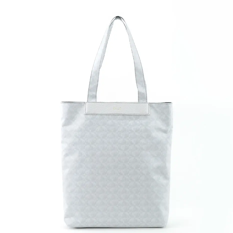 PELLE BORSA ペレボルサ アライブ 縦型 トートバッグ ホワイト