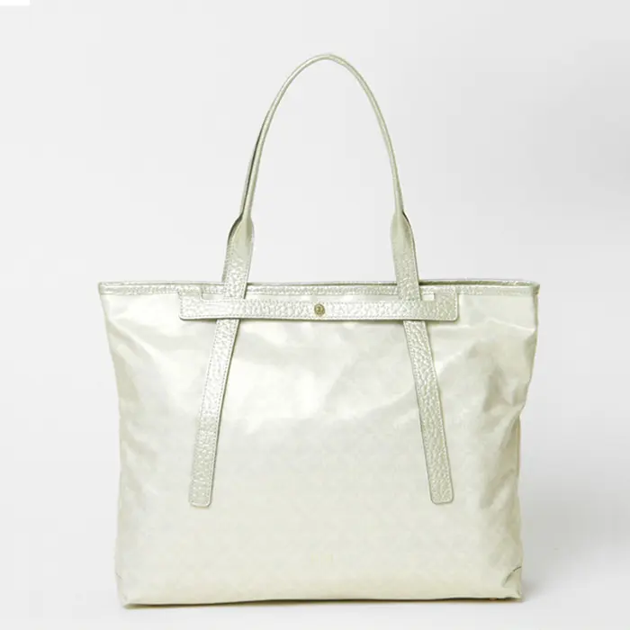 PELLE BORSA ペレボルサ 軽量 トートバッグ alive シャンパンゴールド