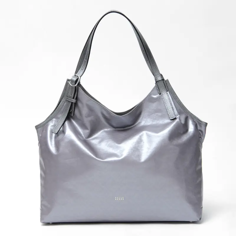 PELLE BORSA ペレボルサ アライブ A4 変形 トートバッグ ガンメタ