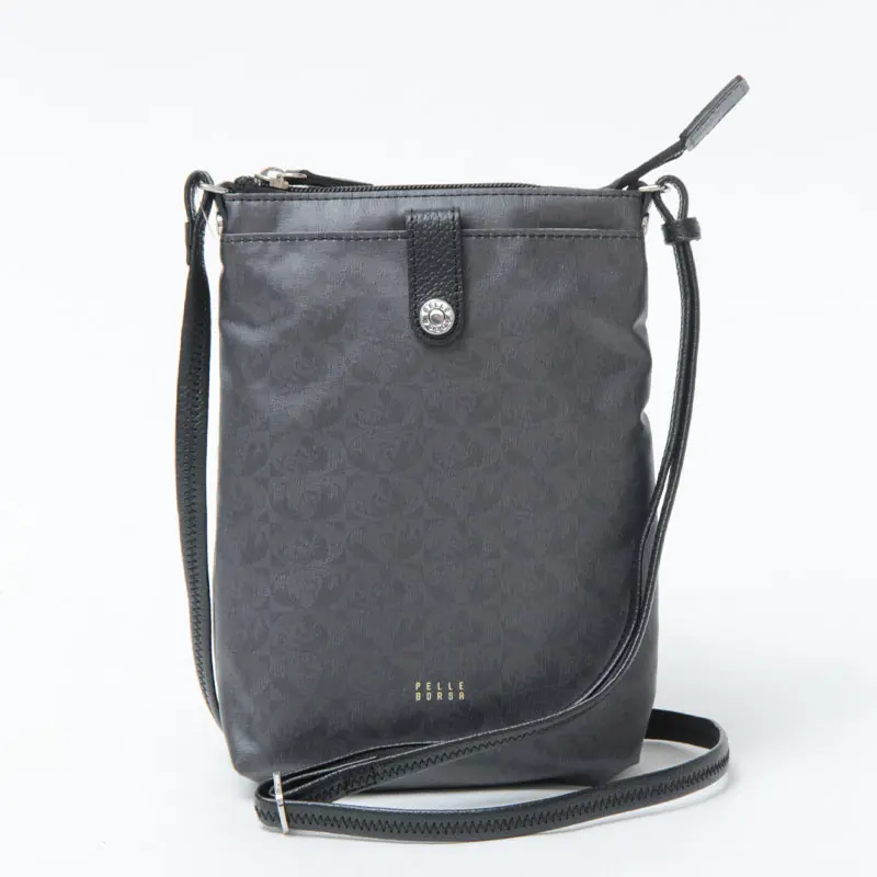 PELLE BORSA ペレボルサ アライブ A5 ショルダーバッグ マットブラック