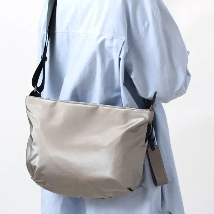 PELLE BORSA ペレボルサ Cheers  ラウンド ショルダーバッグ