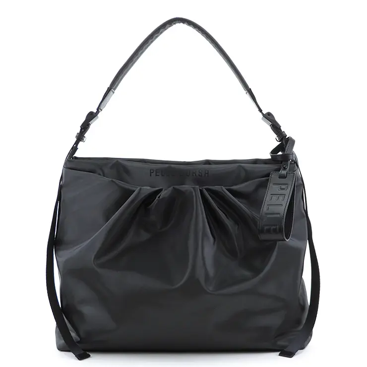 PELLE BORSA ペレボルサ チアーズ B5 ショルダーバッグ ブラック