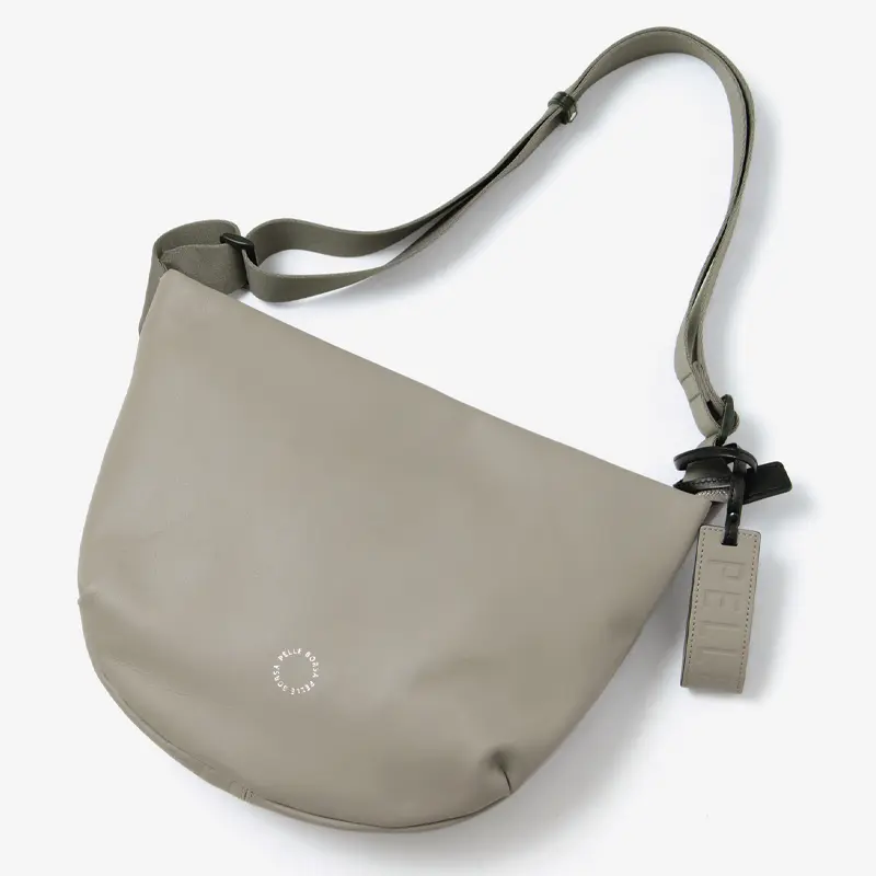 PELLE BORSA ペレボルサ Cheers Leather カウレザー ラウンドショルダー