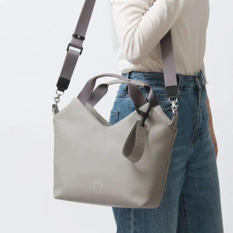 PELLE BORSA ペレボルサ CHEERS LEATHER 2way トートバッグ トープ