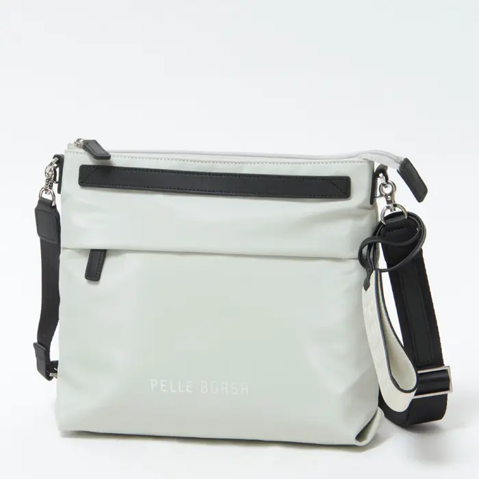 PELLE BORSA ペレボルサ Cheers ショルダーバッグ アイボリー