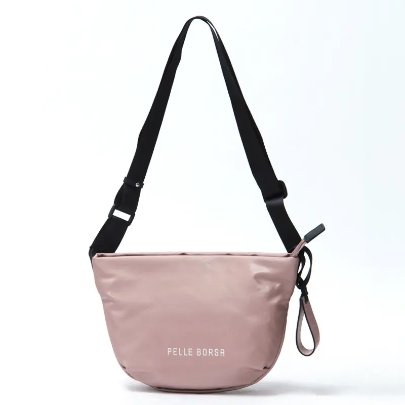 PELLE BORSA ペレボルサ チアーズ コンパクト ラウンドショルダーバッグ 4686 スモーキーピンク