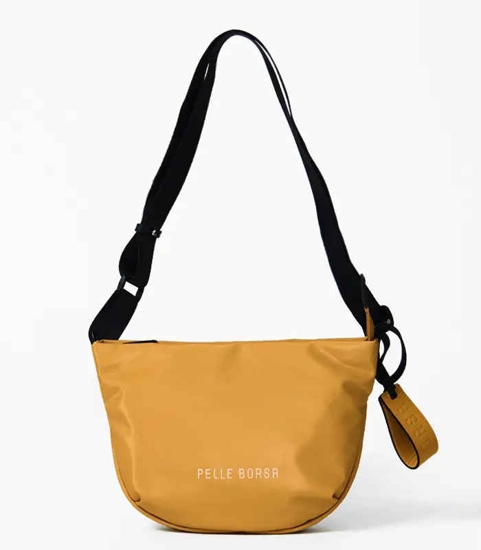 PELLE BORSA ペレボルサ チアーズ コンパクト ラウンドショルダー テラコッタ
