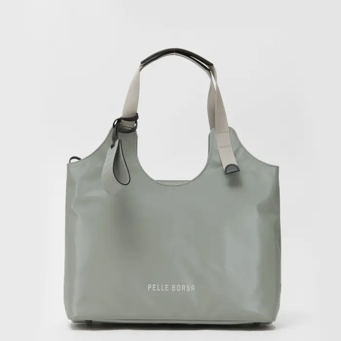 PELLE BORSA ペレボルサ チアーズ  A4トートバッグ セージグリーン