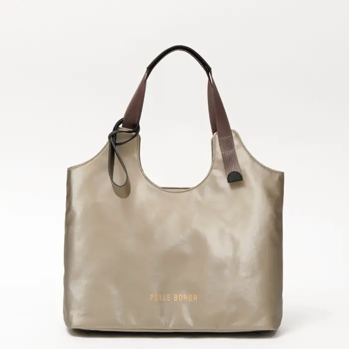 PELLE BORSA ペレボルサ チアーズ  A4トートバッグ トープ