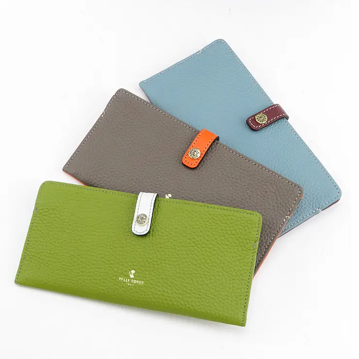 PELLE BORSA ペレボルサ Reinette Goods シュリンクレザー スリムウォレット