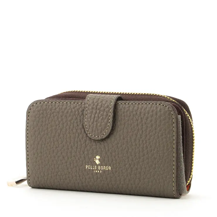 PELLE BORSA ペレボルサ Reinette Goods シュリンクレザー  キーケース トープ(