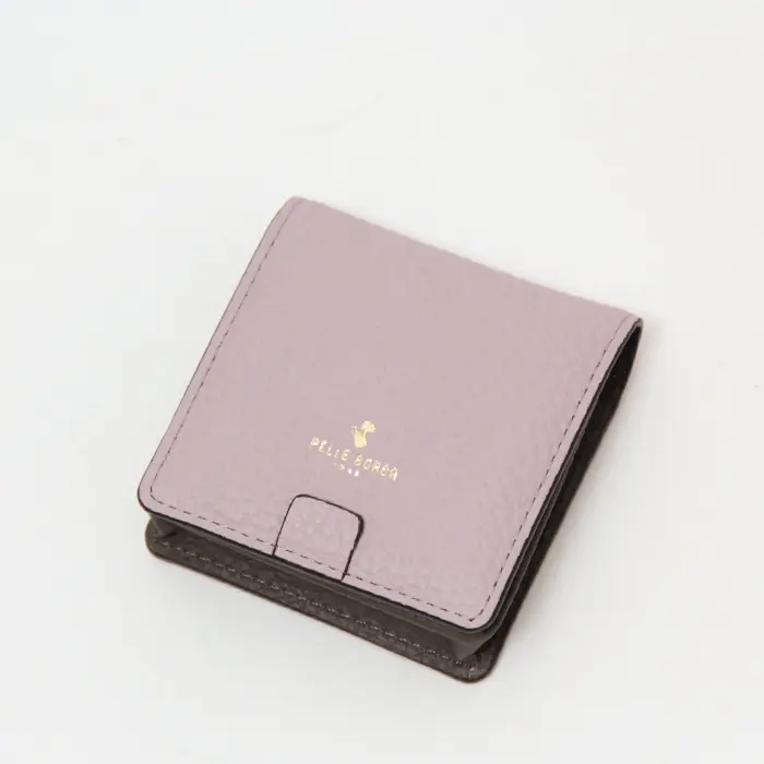PELLE BORSA ペレボルサ レネットグッズ ボックス型 コインケース ライラック