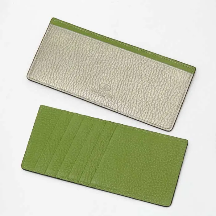 PELLE BORSA ペレボルサ レネットグッズ カードケース ゴールド