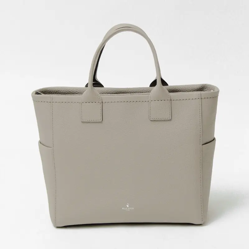PELLE BORSA ペレボルサ レネット ミディアムトートバッグ グレージュ