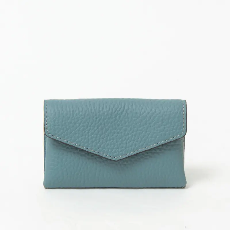 PELLE BORSA ペレボルサ レネットグッズ 名刺入れ ブルーグレー