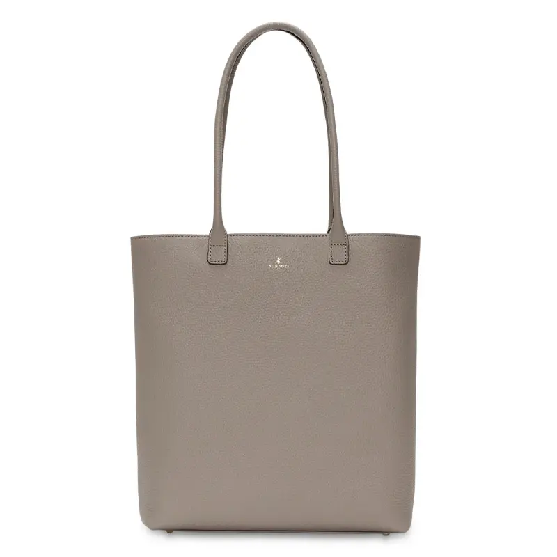 PELLE BORSA ペレボルサ Reinette レザー トートバッグ グレージュ