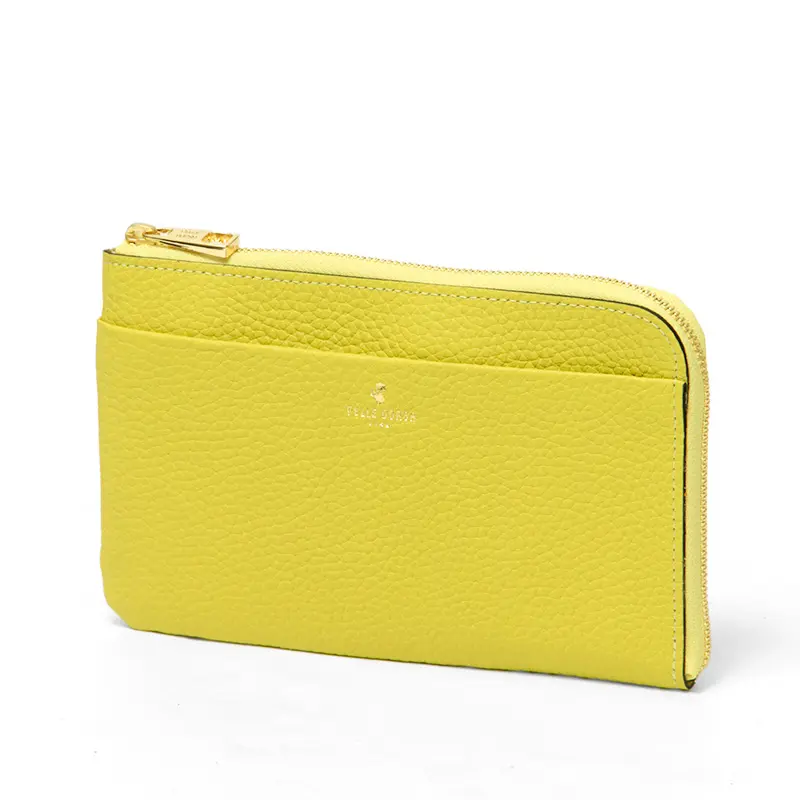 PELLE BORSA ペレボルサ REINETTE GOODS シュリンクレザー L字ファスナー 長財布