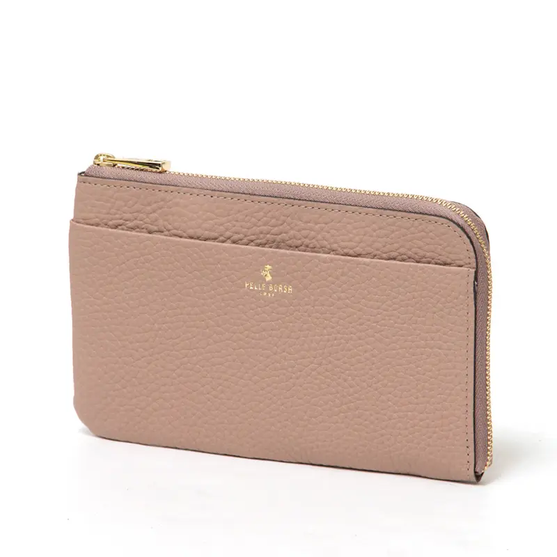 PELLE BORSA ペレボルサ REINETTE GOODS シュリンクレザー L字ファスナー 長財布