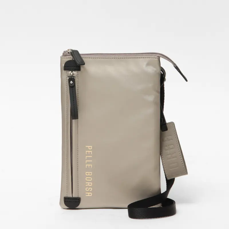 PELLE BORSA ペレボルサ チアーズ 縦型ショルダーバッグ トープ