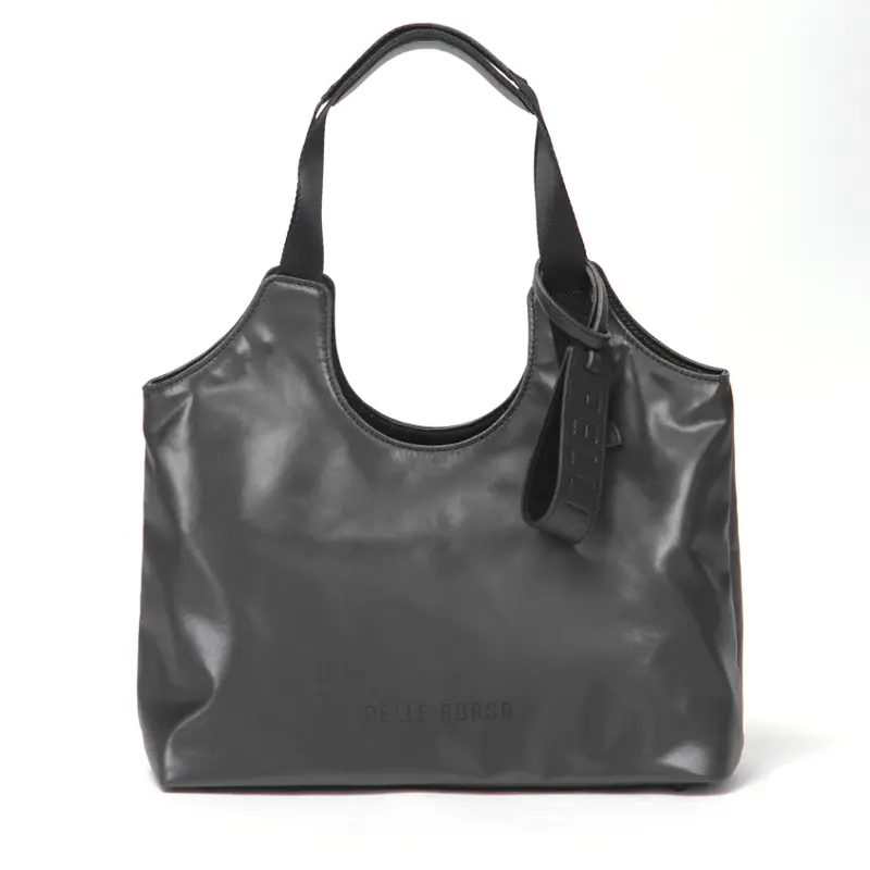 PELLE BORSA ペレボルサ チアーズ  B5トートバッグ ブラック