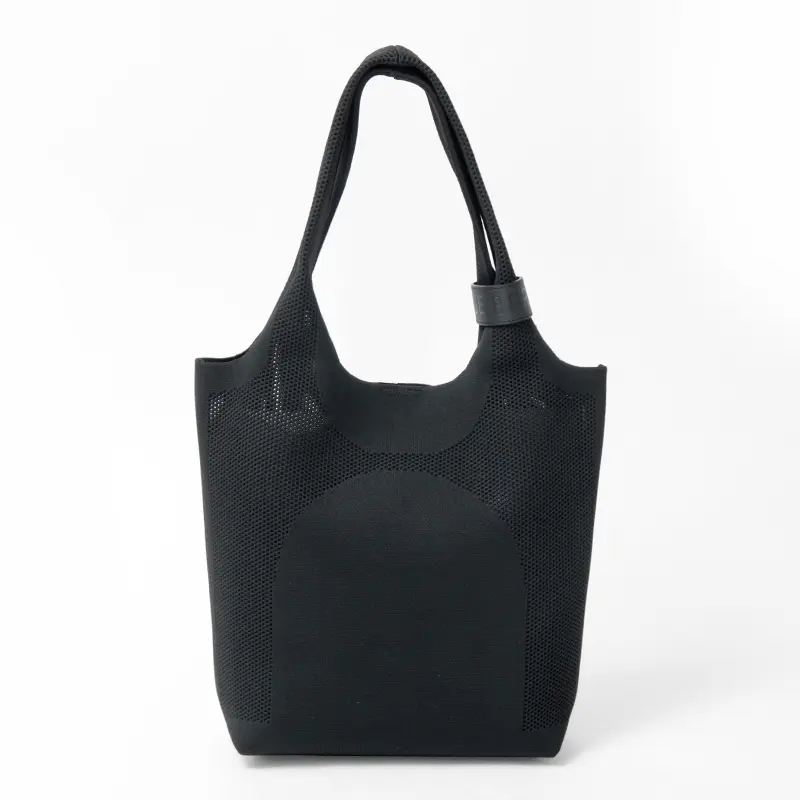 PELLE BORSA ペレボルサ エピス A4 ニットバッグ ブラック