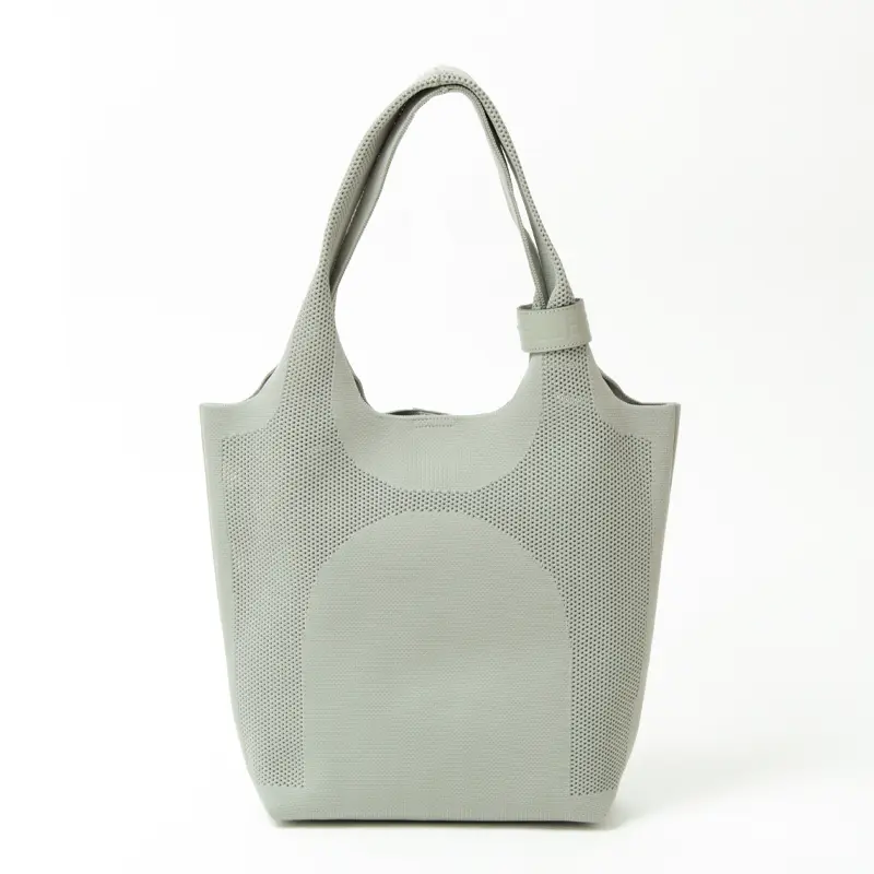 PELLE BORSA ペレボルサ エピス A4 ニットバッグ セージ