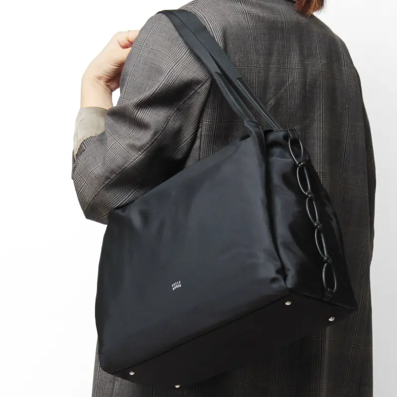 PELLE BORSA ペレボルサ Bloom スクエア トートバッグ