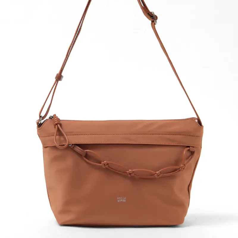 PELLE BORSA ペレボルサ Bloom ショルダーバッグ ジンジャー