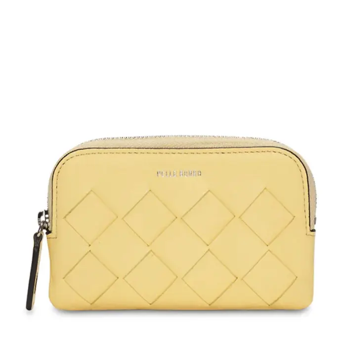 PELLE BORSA ペレボルサ CHRONO WEAVE イントレチャート ラウンドファスナーキーポーチ