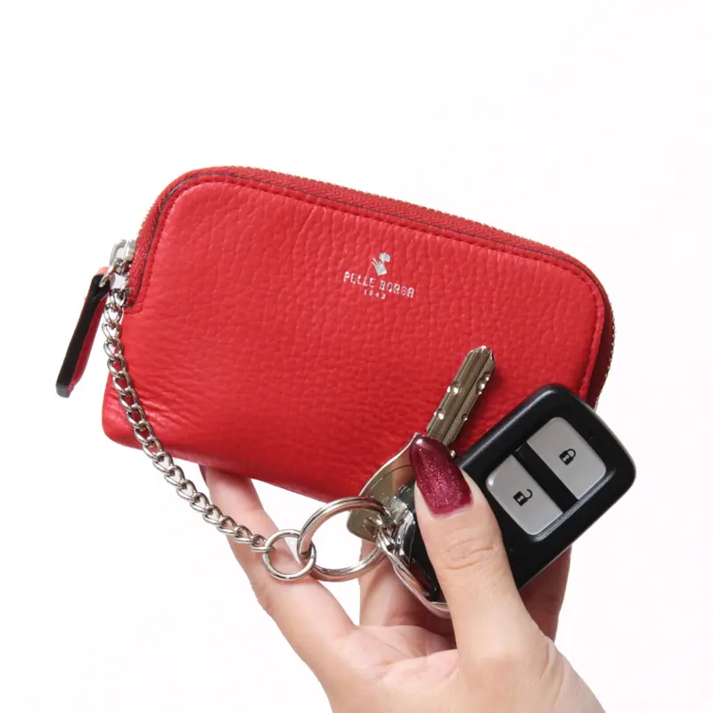 PELLE BORSA ペレボルサ Comfy ラウンドファスナー キーケース