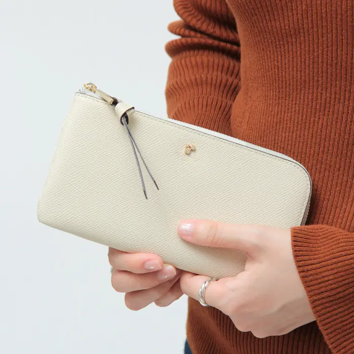 Reinette luxe L字ファスナー コンパクト 長財布