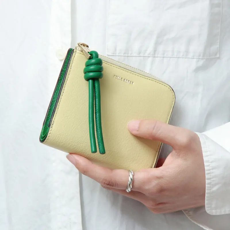 PELLE BORSA ペレボルサ KNOT コンパクトウォレット ≪4月末≫CITRUS