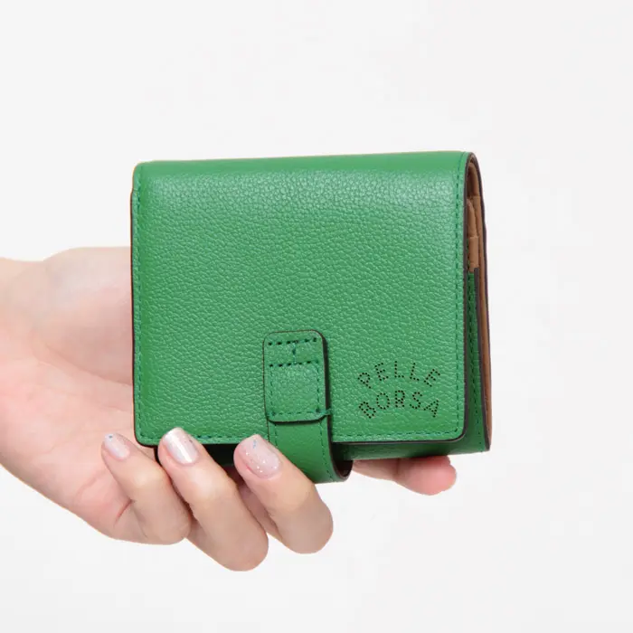 PELLE BORSA ペレボルサ Very Goods シュリンクレザー 二つ折り財布