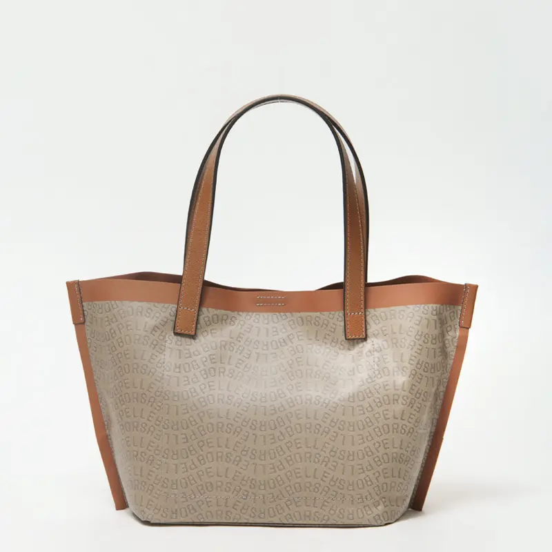 PELLE BORSA ペレボルサ Grise トートバッグ（S） キャメル