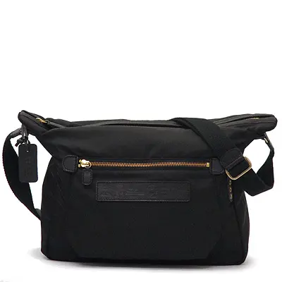 Felisi フェリージ ナイロン ショルダーバッグ BLACK×BLACK