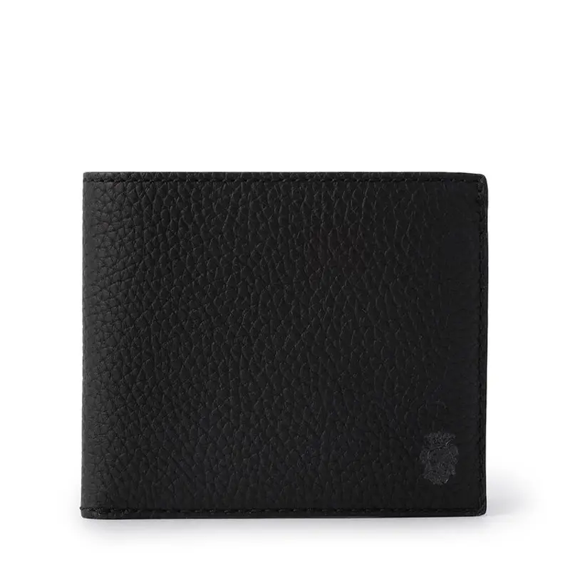 Felisi フェリージ シュリンクレザー 二つ折り財布 BLACK