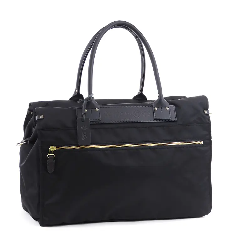 Felisi フェリージ ナイロン  ボストンバッグ BLACK