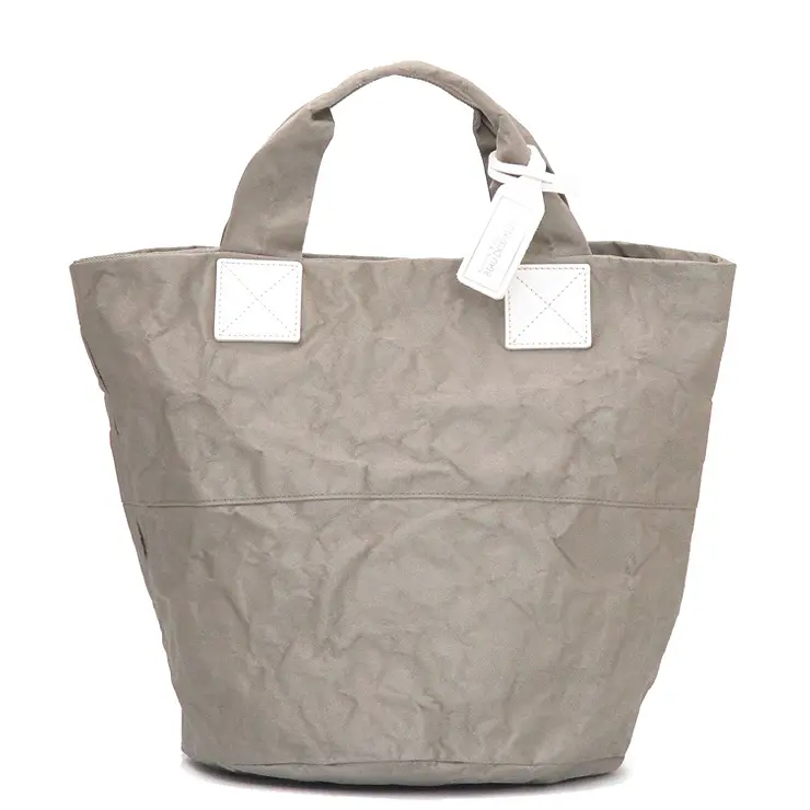 Beau Dessin S.A. ボーデッサン アルミボンディング バケツ型トートバッグ シルバー