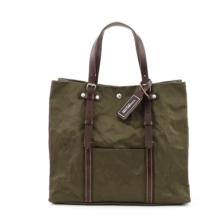 Beau Dessin S.A. ボーデッサン アルミボンディング トートバッグ(M) カーキ