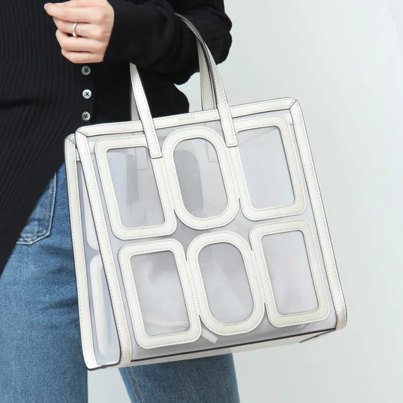 ORSETTO オルセット TULLE チュール トートバッグ IVORY