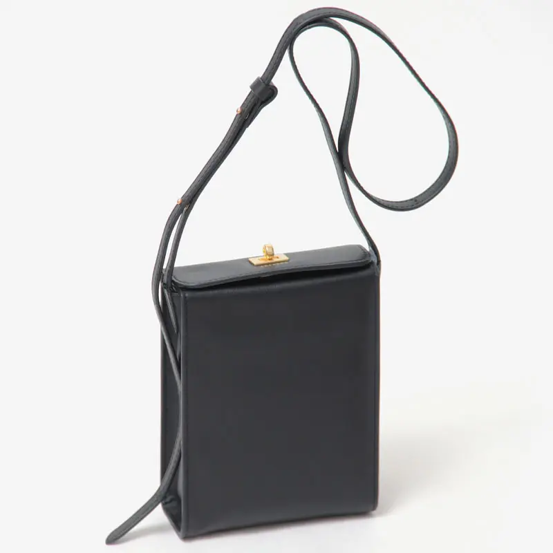 ORSETTO オルセット TESORO 本革 ミニショルダーバッグ BLACK