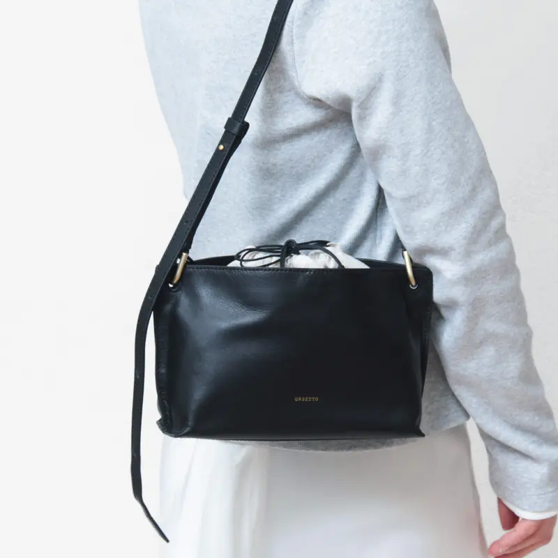 ORSETTO オルセット BARCA レザー ショルダーバッグ