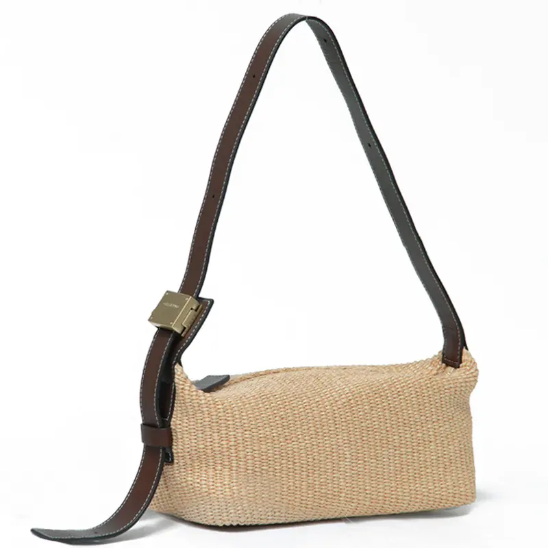 ORSETTO オルセット NATURA ラフィア調 ワンショルダー かごバッグ