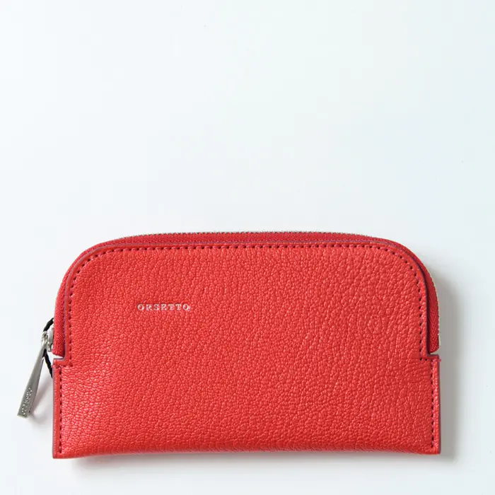 ORSETTO オルセット CAPRE レザー ミニ財布 RED