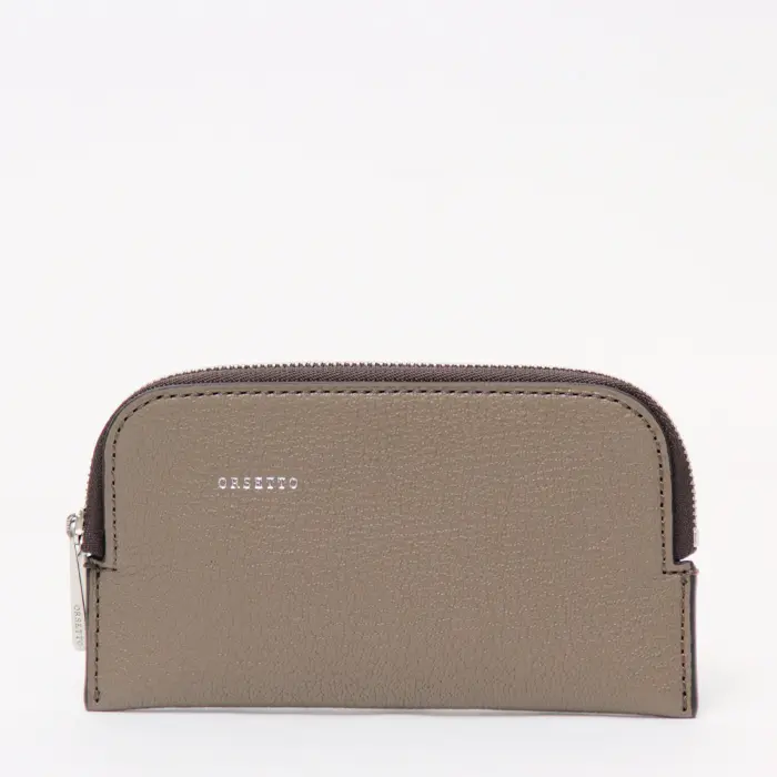 ORSETTO オルセット CAPRE レザー ミニ財布 TAUPE