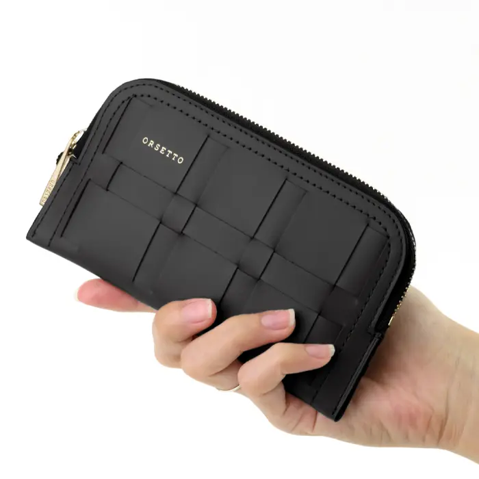 ORSETTO オルセット RETE イントレチャート レザー ミニ財布