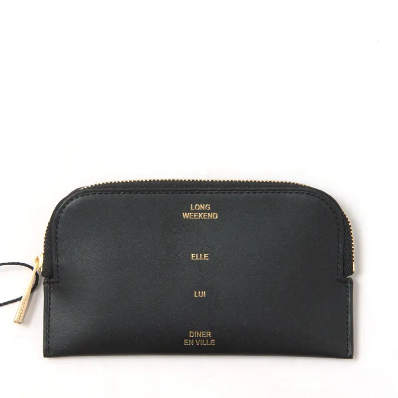 ORSETTO オルセット COLLANA フラグメントケース ミニ財布 BLACK