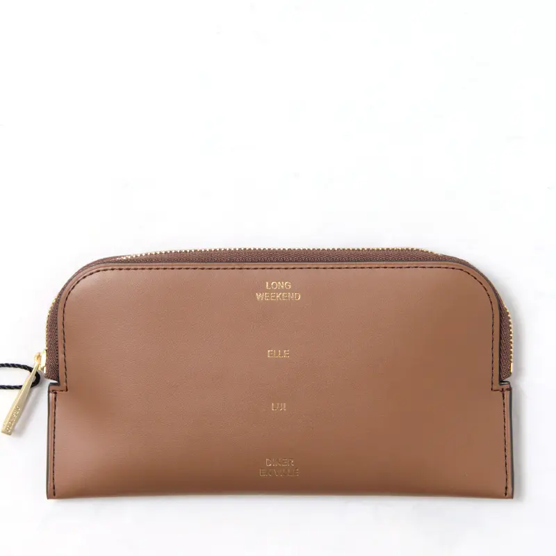 ORSETTO オルセット COLLANA フラグメントケース 長財布 BROWN