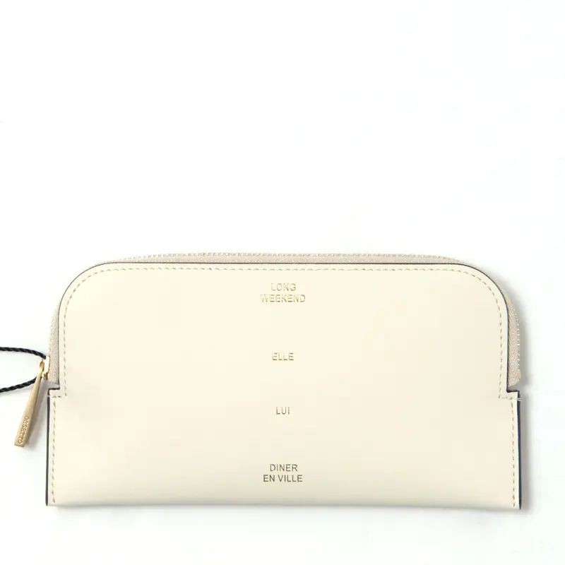 ORSETTO オルセット COLLANA フラグメントケース 長財布 OFFWHITE