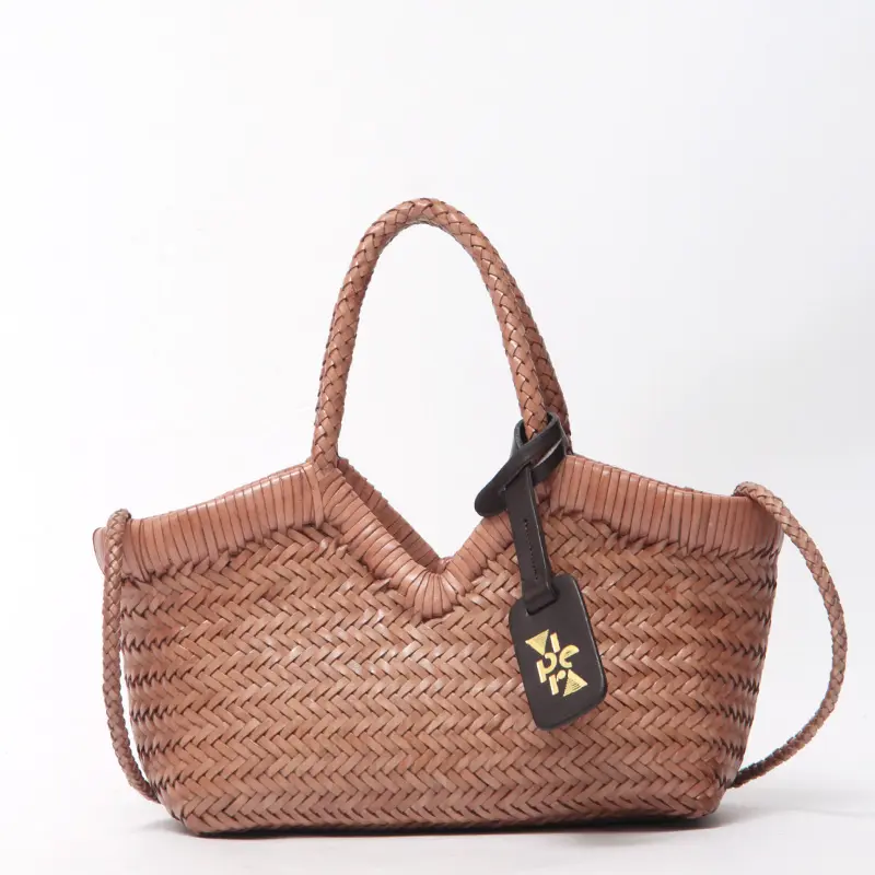 VIPERA THE LABEL ヴィペラ ザ レーベル レザー メッシュ 2way トートバッグ MONET JUMP TAUPE